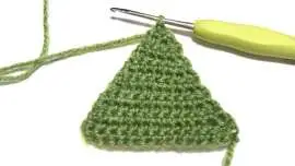 crochet tree row 15