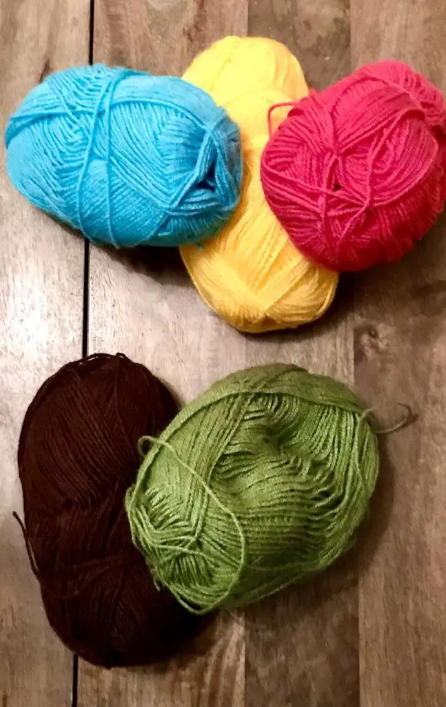 Yarn colours