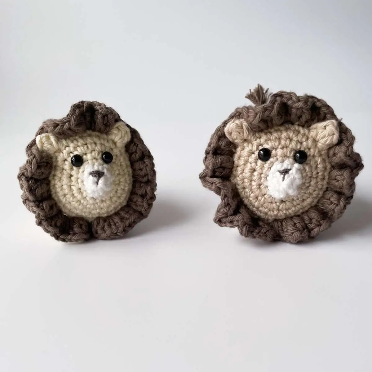 Lion no sewing free pattern