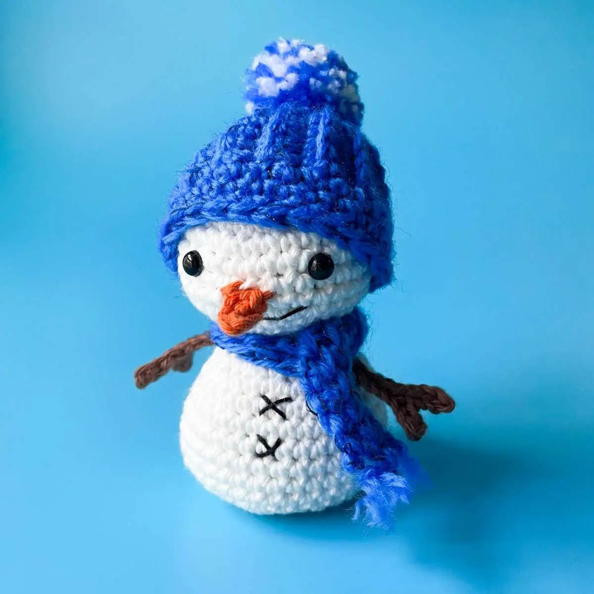 No-Sew Snowman Amigurumi Crochet Pattern (Digital Pattern) - Image 2