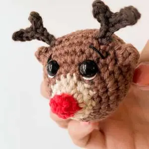 reindeer no-sewing pattern