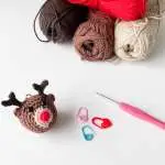 reindeer no-sewing pattern