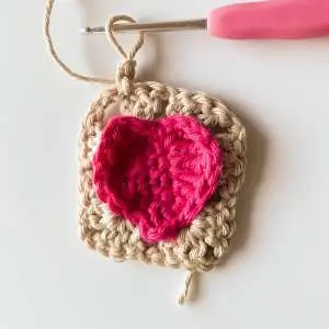 Heart Granny Square 7