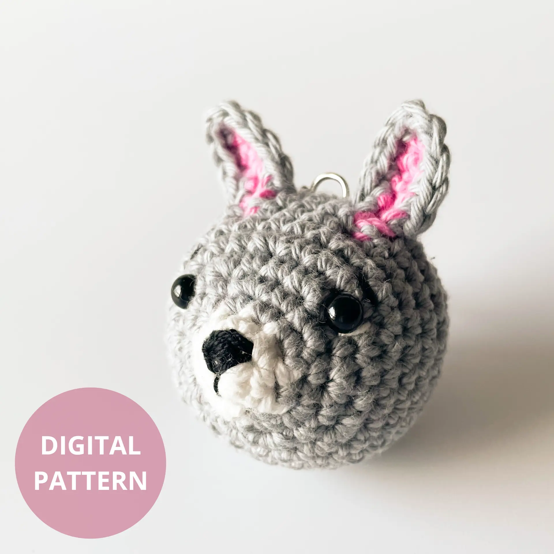 No-Sew Bunny Amigurumi Crochet Pattern: Bud the Bunny (Digital Pattern)
