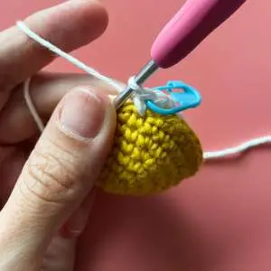 Bacon and Eggs Granny Square first SC
