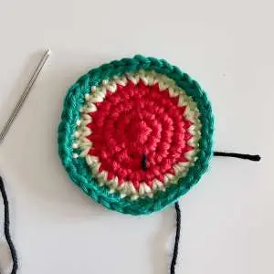 Watermelon Granny Square seeds 3