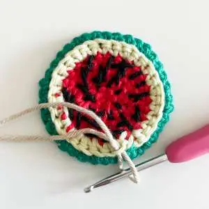 Watermelon Granny Square join