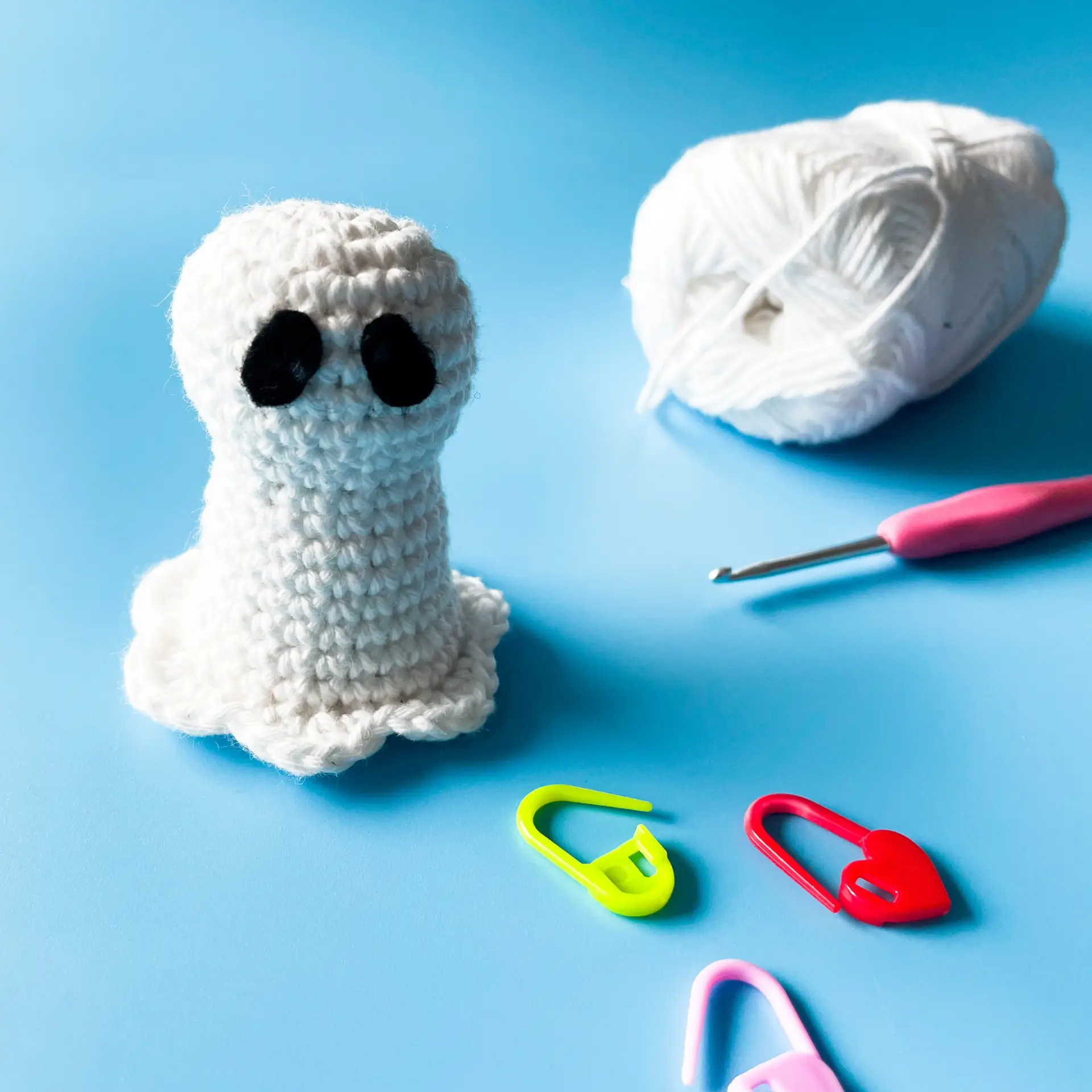 Ghost amigurumi