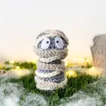 Mummy crochet pattern Halloween