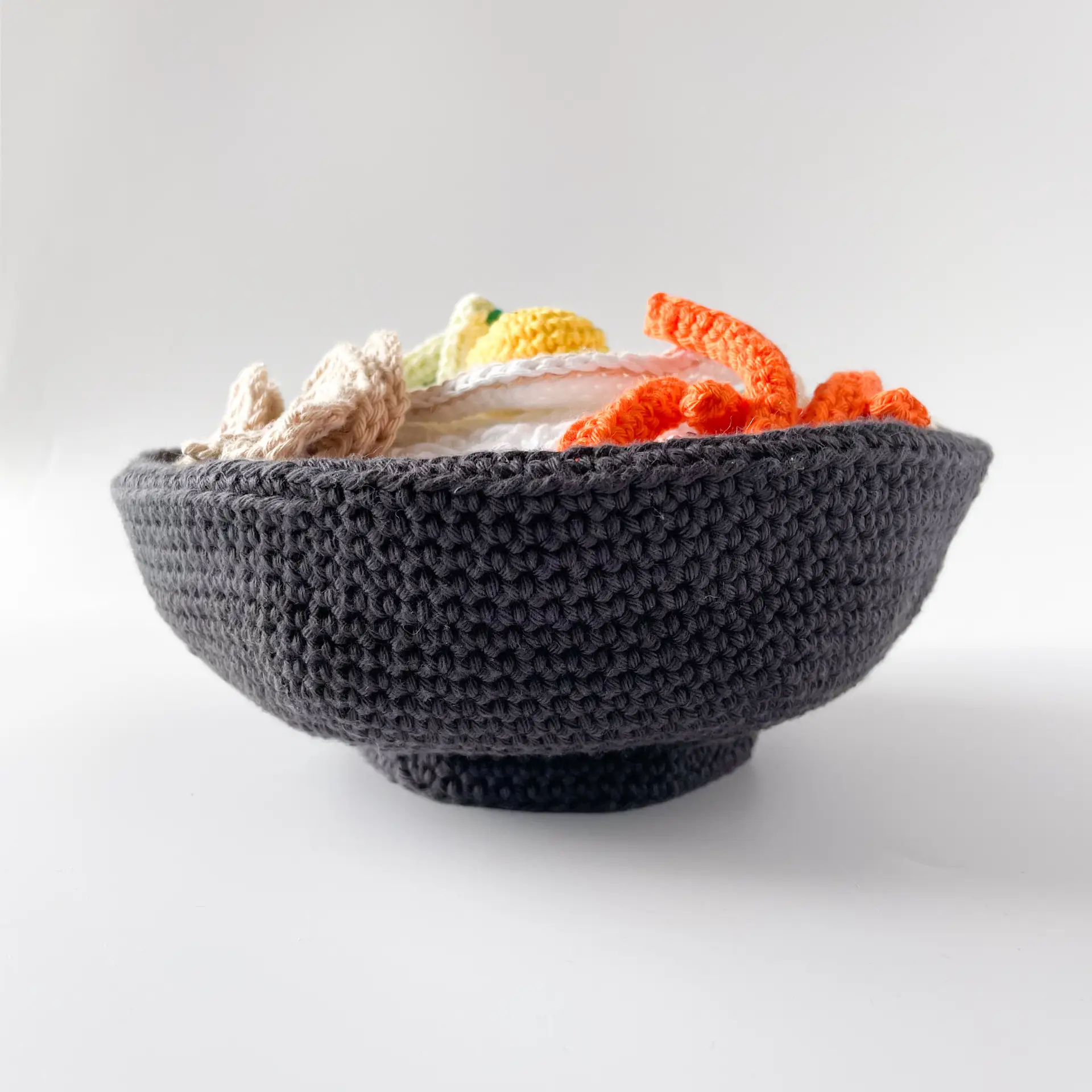 Crochet Bibimbap Pattern: Korean Play Food (Digital Pattern) - Image 5