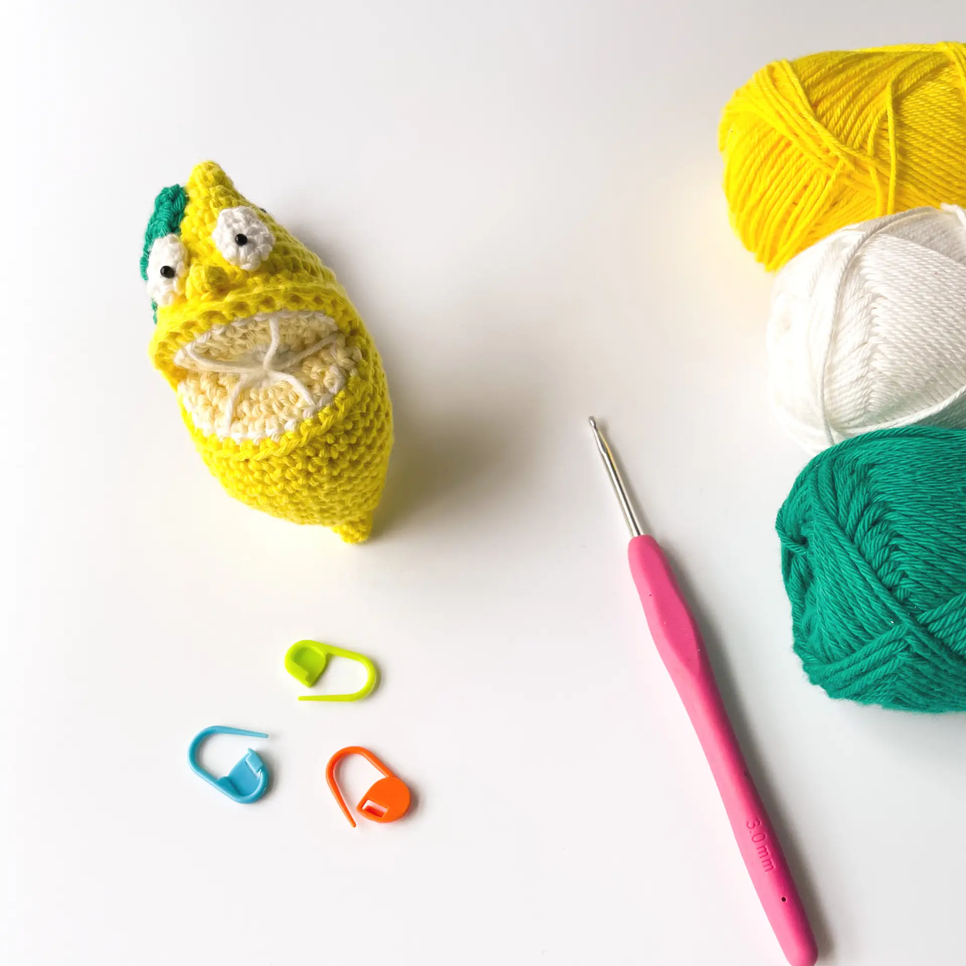 Crochet Lemon Amigurumi Pattern: Smiley Fruipets Collection - Image 4