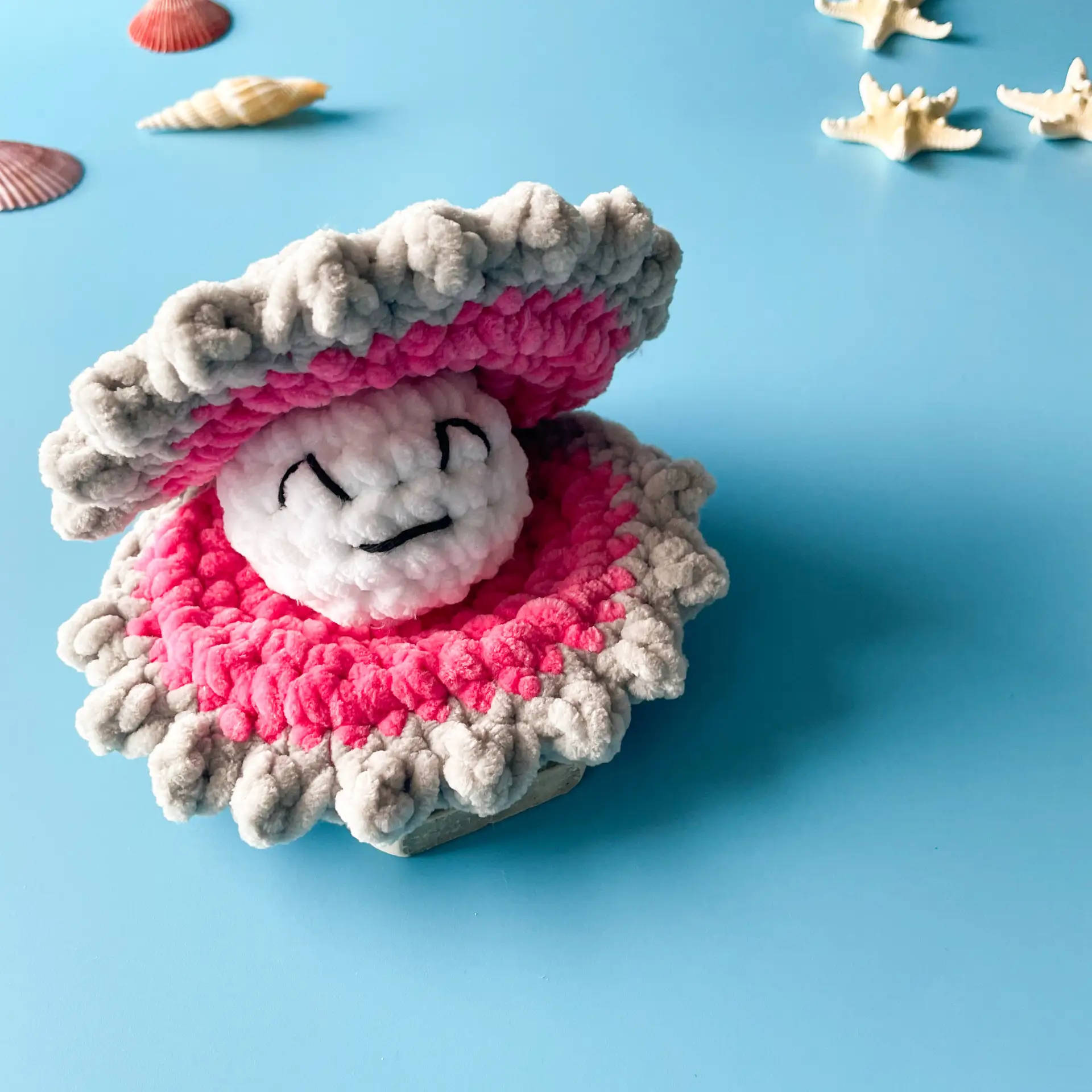 No-Sew Oyster Amigurumi Crochet Pattern - Image 8