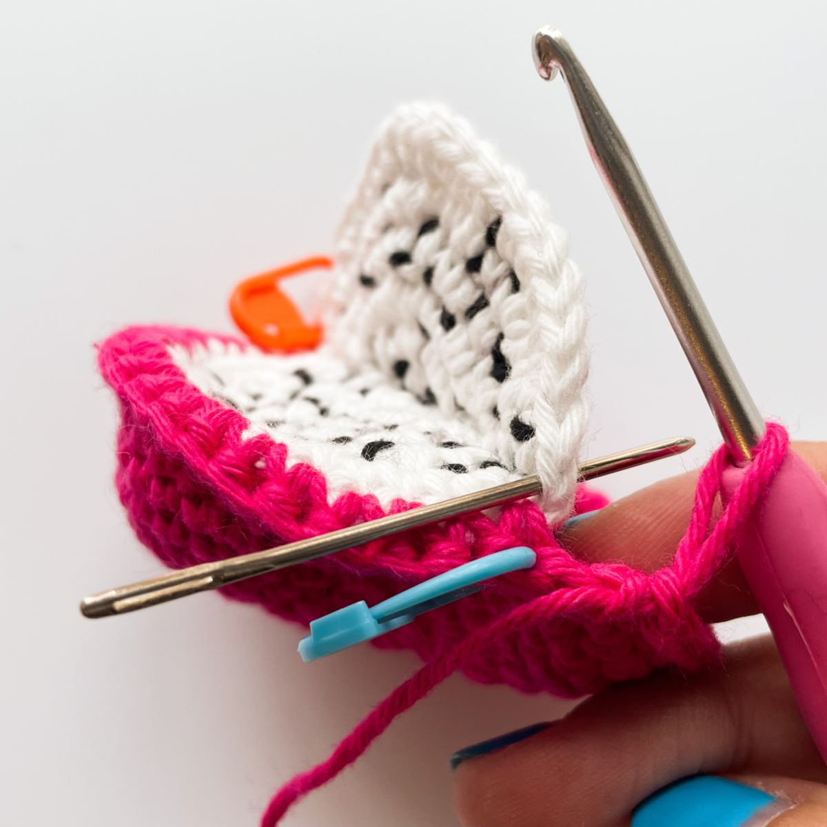 Dragon Fruit Amigurumi Crochet Pattern: Smiley Fruipets Food Toy (PDF Pattern) - Image 5