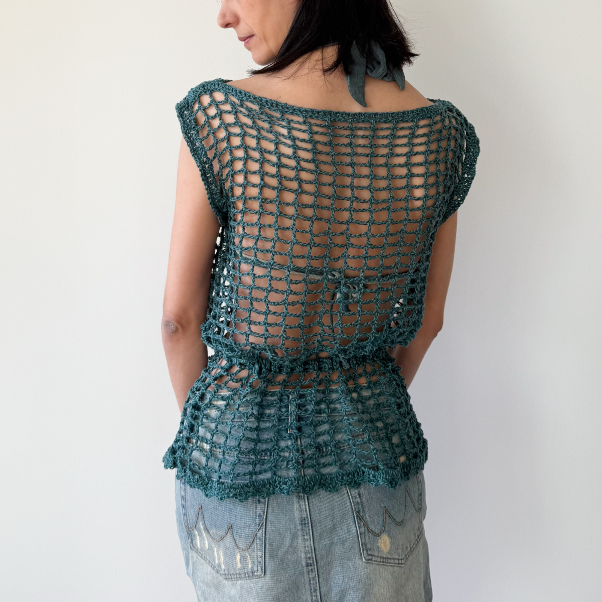 Austen Crochet Summer Top Pattern – Beginner Friendly (Digital Pattern) - Image 6