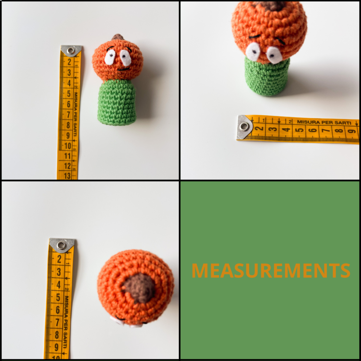 Halloween Pumpkin Crochet Pattern: No-Sew Amigurumi Toy - Image 4