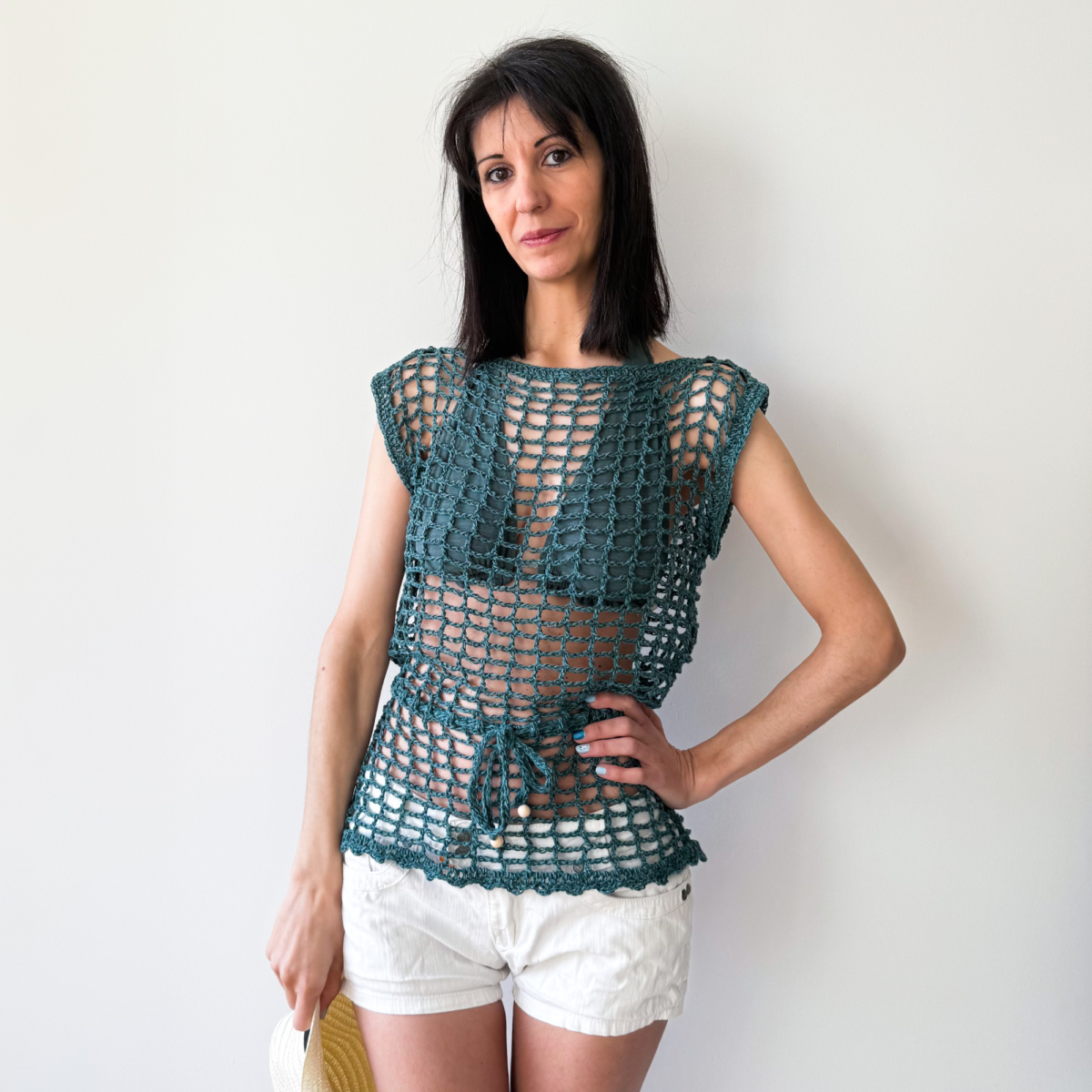 Austen Crochet Summer Top Pattern – Beginner Friendly (Digital Pattern) - Image 7