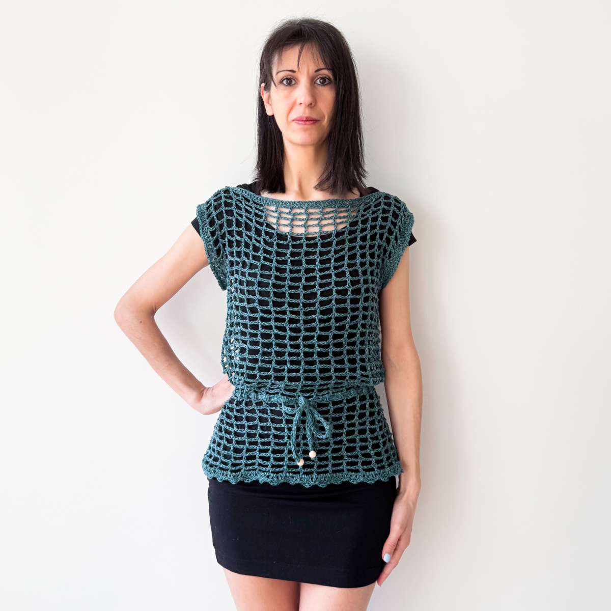 Austen Crochet Summer Top Pattern – Beginner Friendly (Digital Pattern) - Image 8