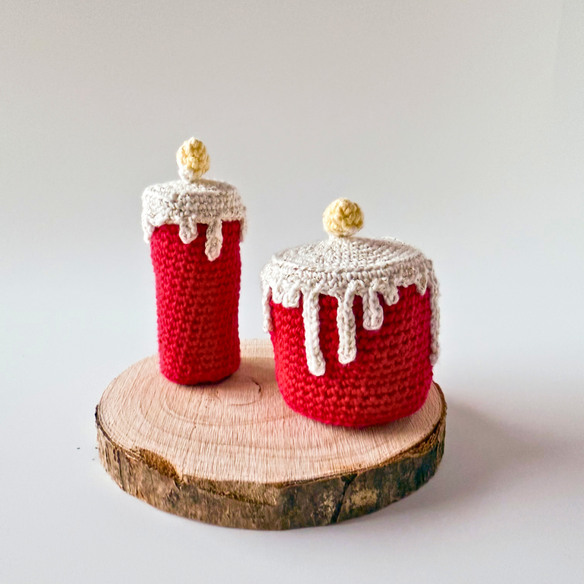 Crochet Candles Pattern: DIY for Christmas, Hannukah or Diwali (PDF Pattern) - Image 4