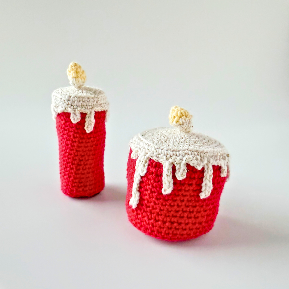 Crochet Candles Pattern: DIY for Christmas, Hannukah or Diwali (PDF Pattern) - Image 5
