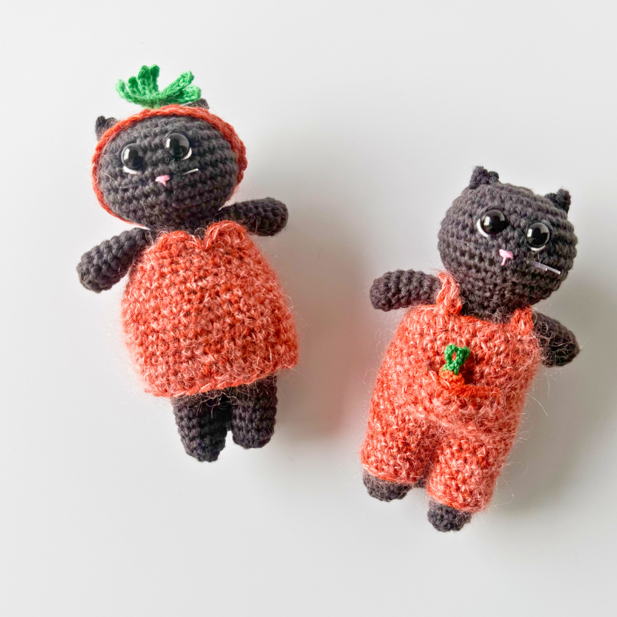 Crochet Carrot Outfit for AmiCrewMi - amigurumi animals (Digital Pattern) - Image 6