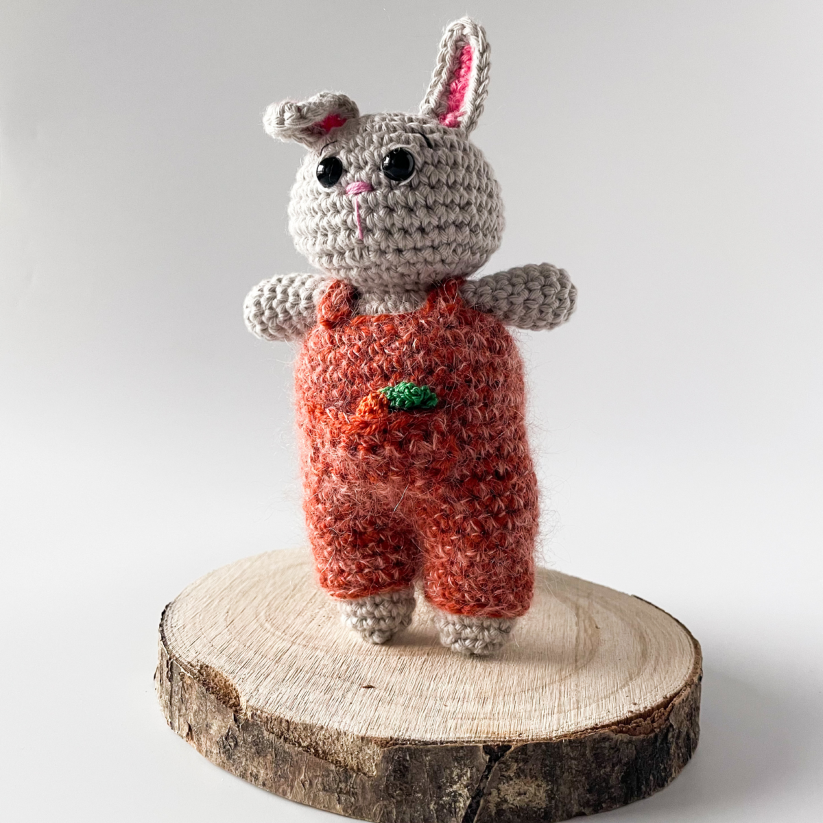 Crochet Carrot Outfit for AmiCrewMi - amigurumi animals (Digital Pattern) - Image 8