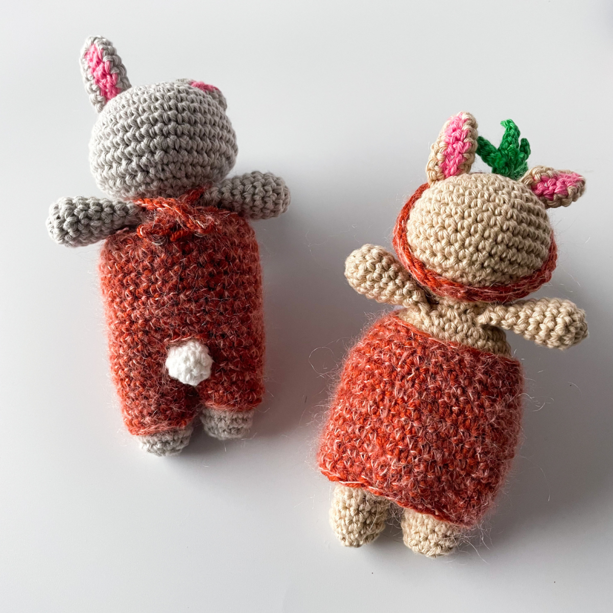 Crochet Carrot Outfit for AmiCrewMi - amigurumi animals (Digital Pattern) - Image 10