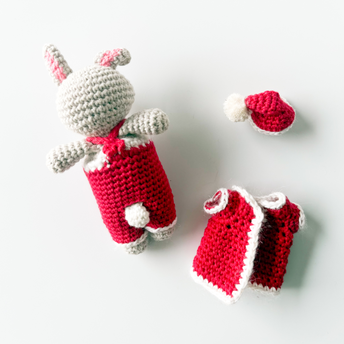 Crochet Christmas Outfit for AmiCrewMi - amigurumi animals (Digital Pattern) - Image 5