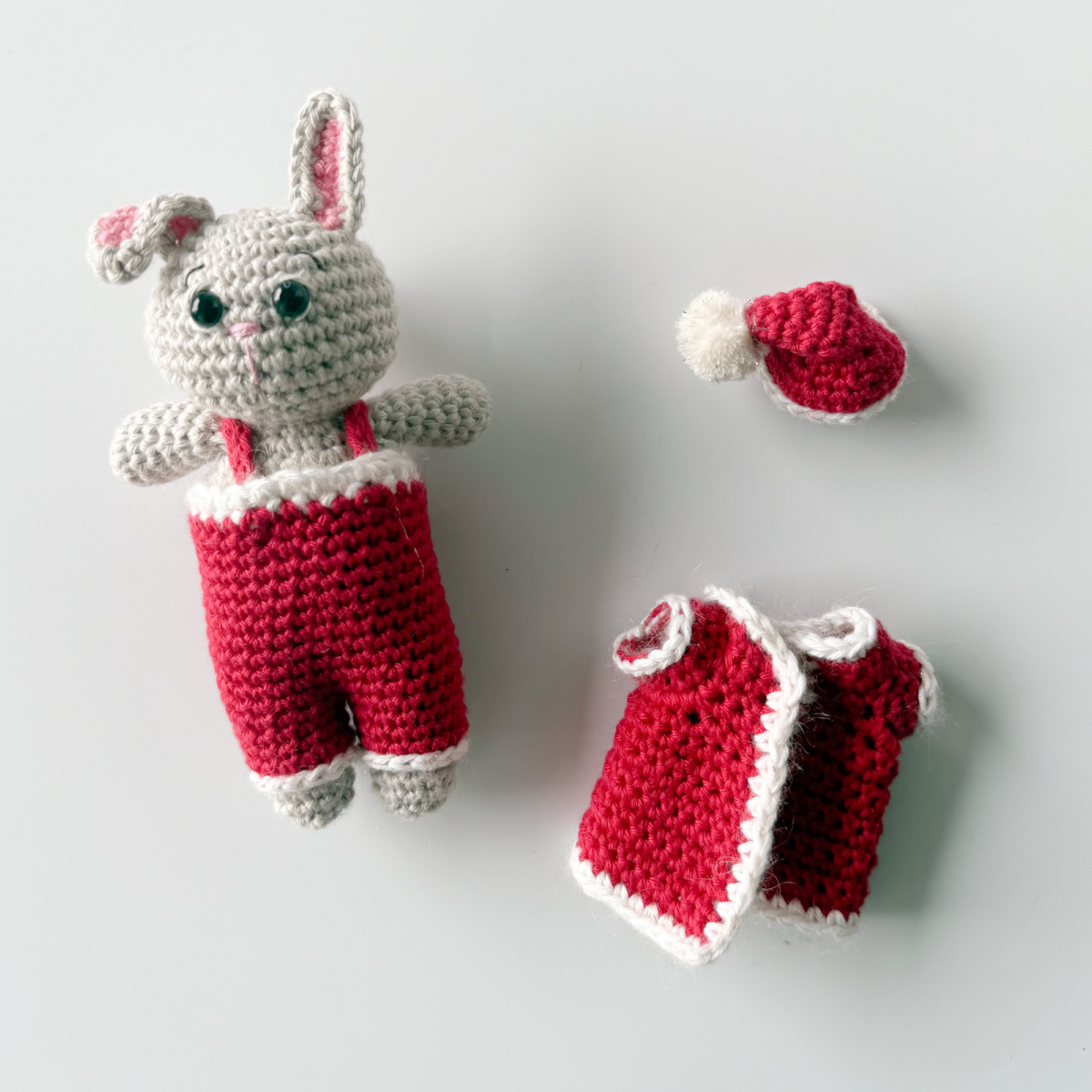 Crochet Christmas Outfit for AmiCrewMi - amigurumi animals (Digital Pattern) - Image 9