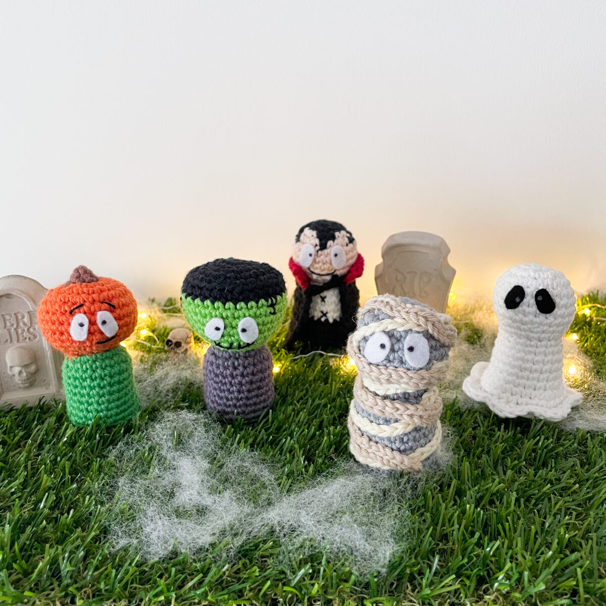 Halloween Crochet Pattern Bundle: No-Sew Amigurumi - Bowloween - Image 5