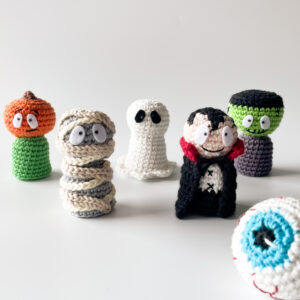 Halloween Crochet Pattern Bundle: No-Sew Amigurumi - Bowloween