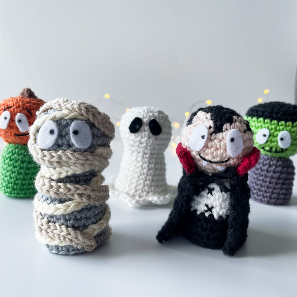 Halloween Crochet Pattern Bundle: No-Sew Amigurumi - Bowloween - Image 3