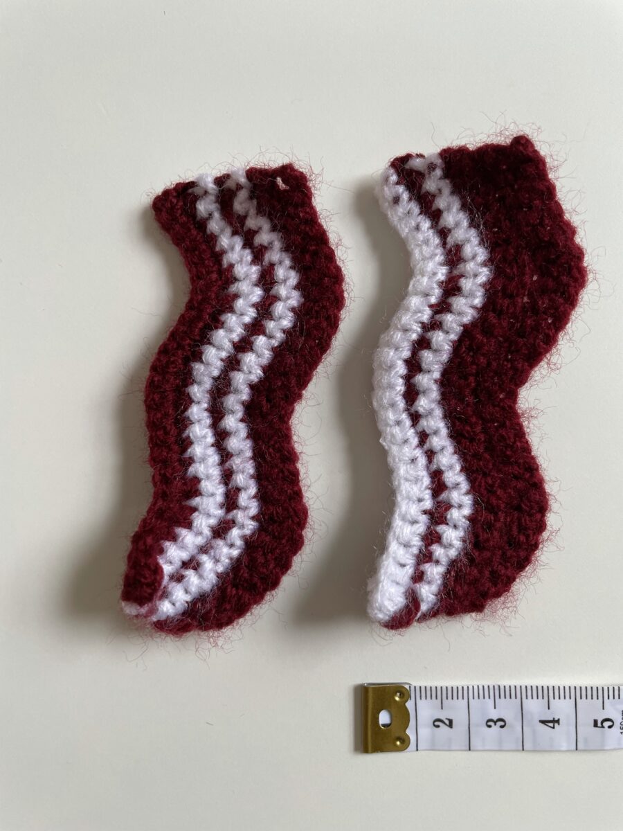 Breakfast: ONLY Bacon - crochet digital pattern - Image 3