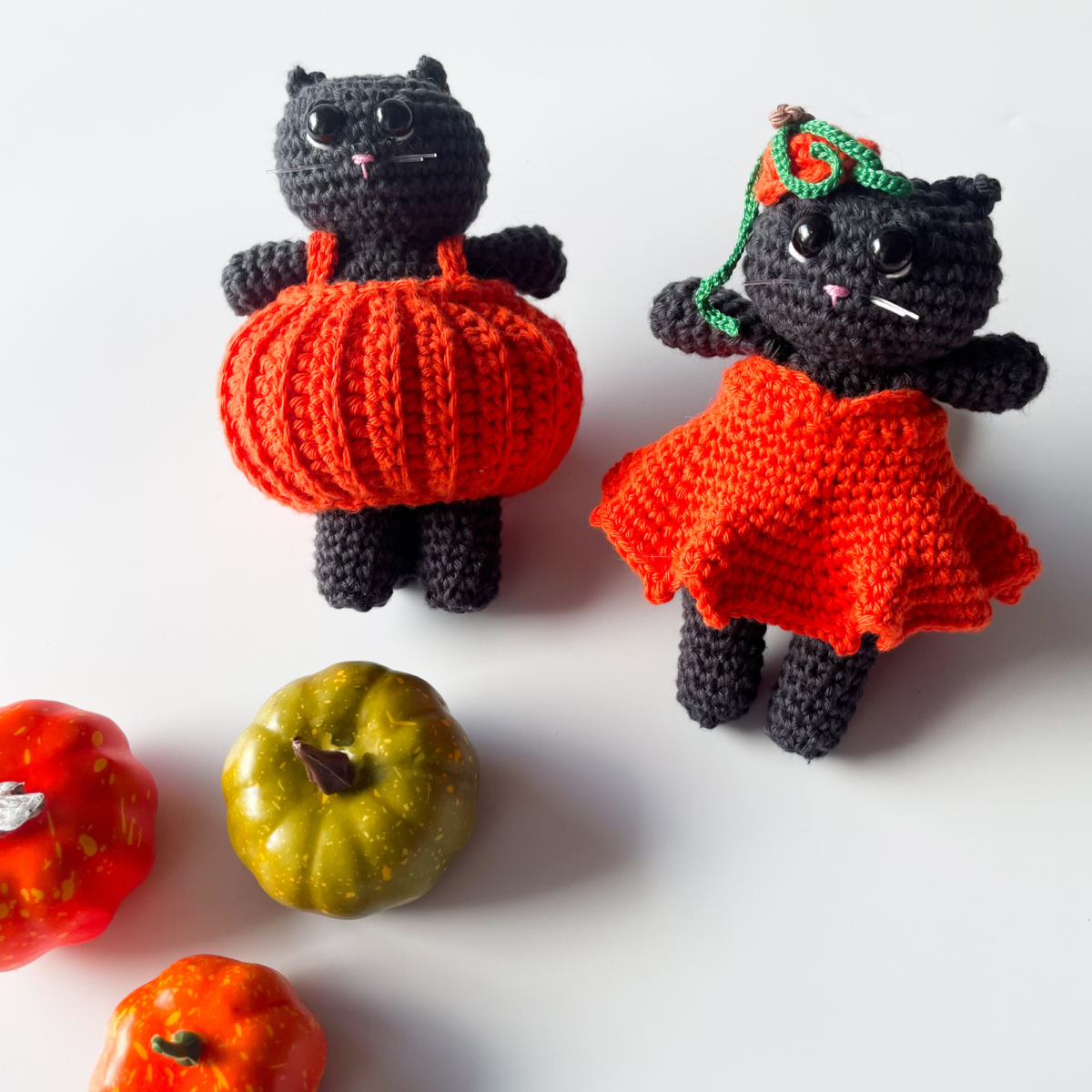 Crochet Pumpkin Outfit for AmiCrewMi - amigurumi animals (Digital Pattern) - Image 4