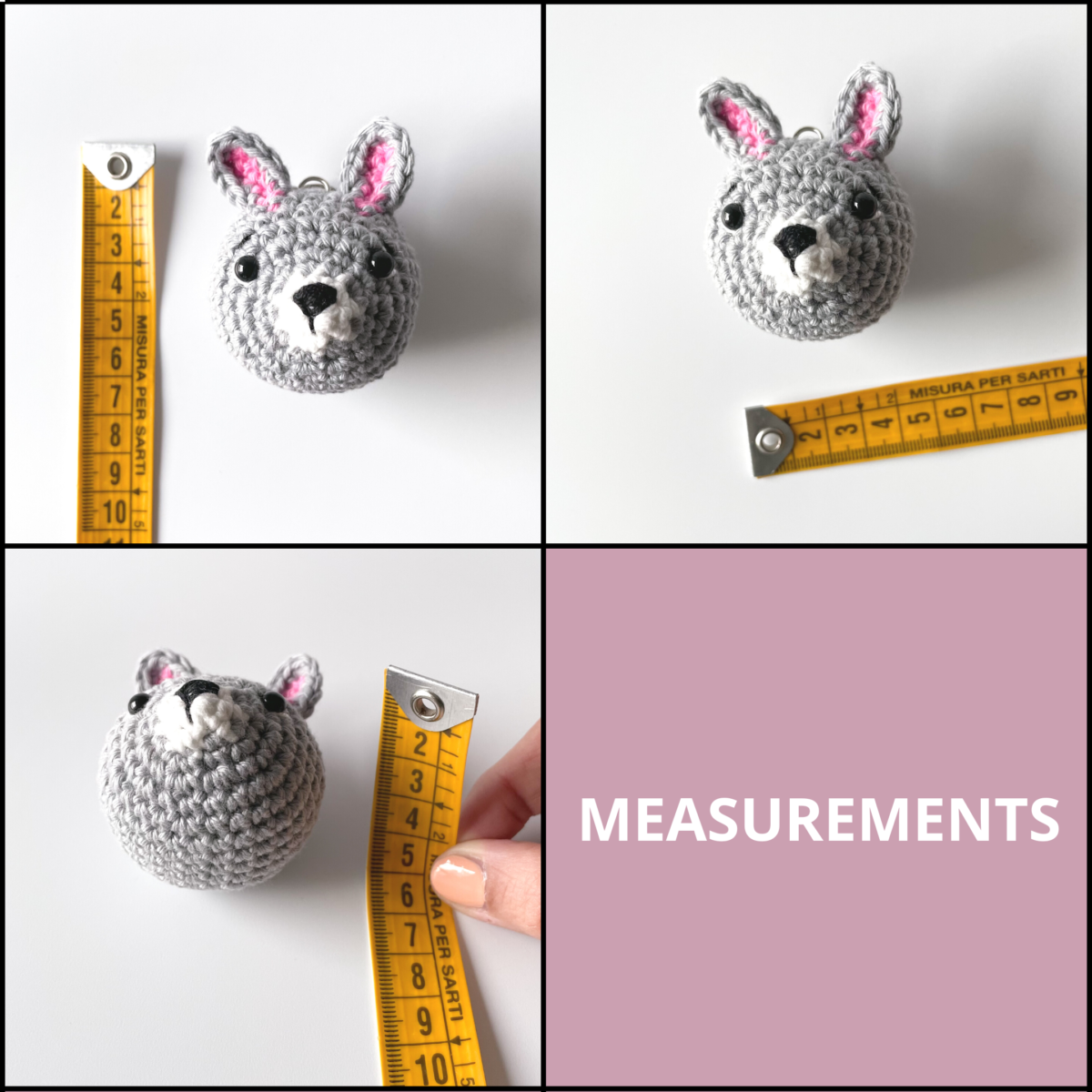 No-Sew Bunny Amigurumi Crochet Pattern: Bud the Bunny (Digital Pattern) - Image 9