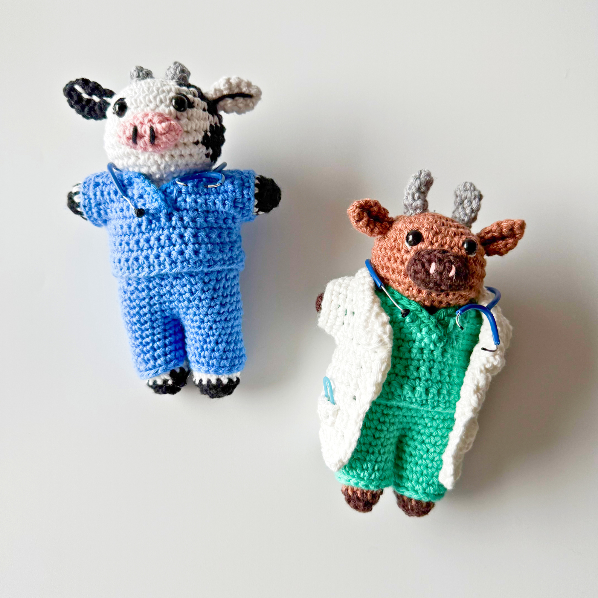 Connie the Cow & Benji the Bull - AmiCrewMi Crochet Pattern - Image 6