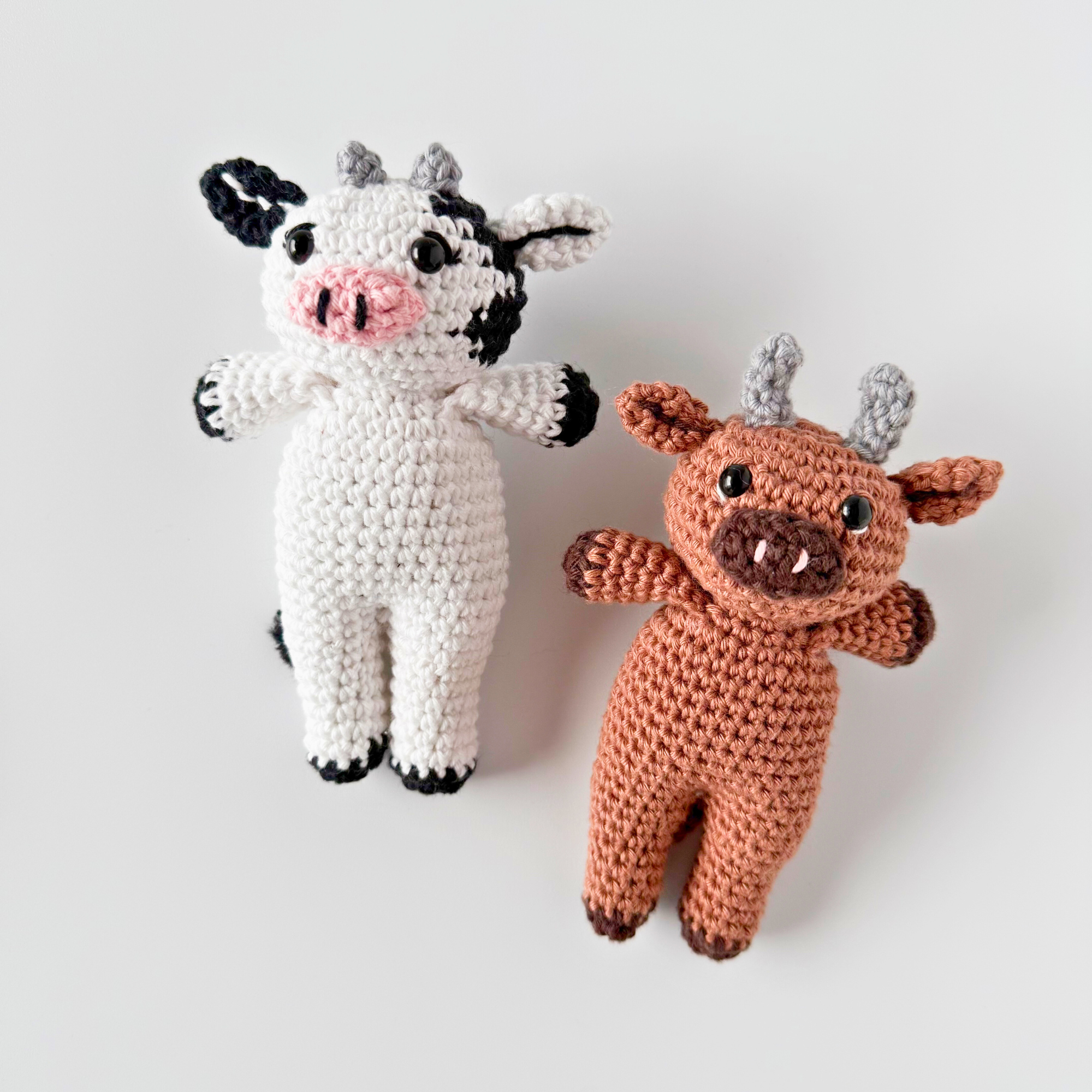 Connie the Cow & Benji the Bull - AmiCrewMi Crochet Pattern - Image 8