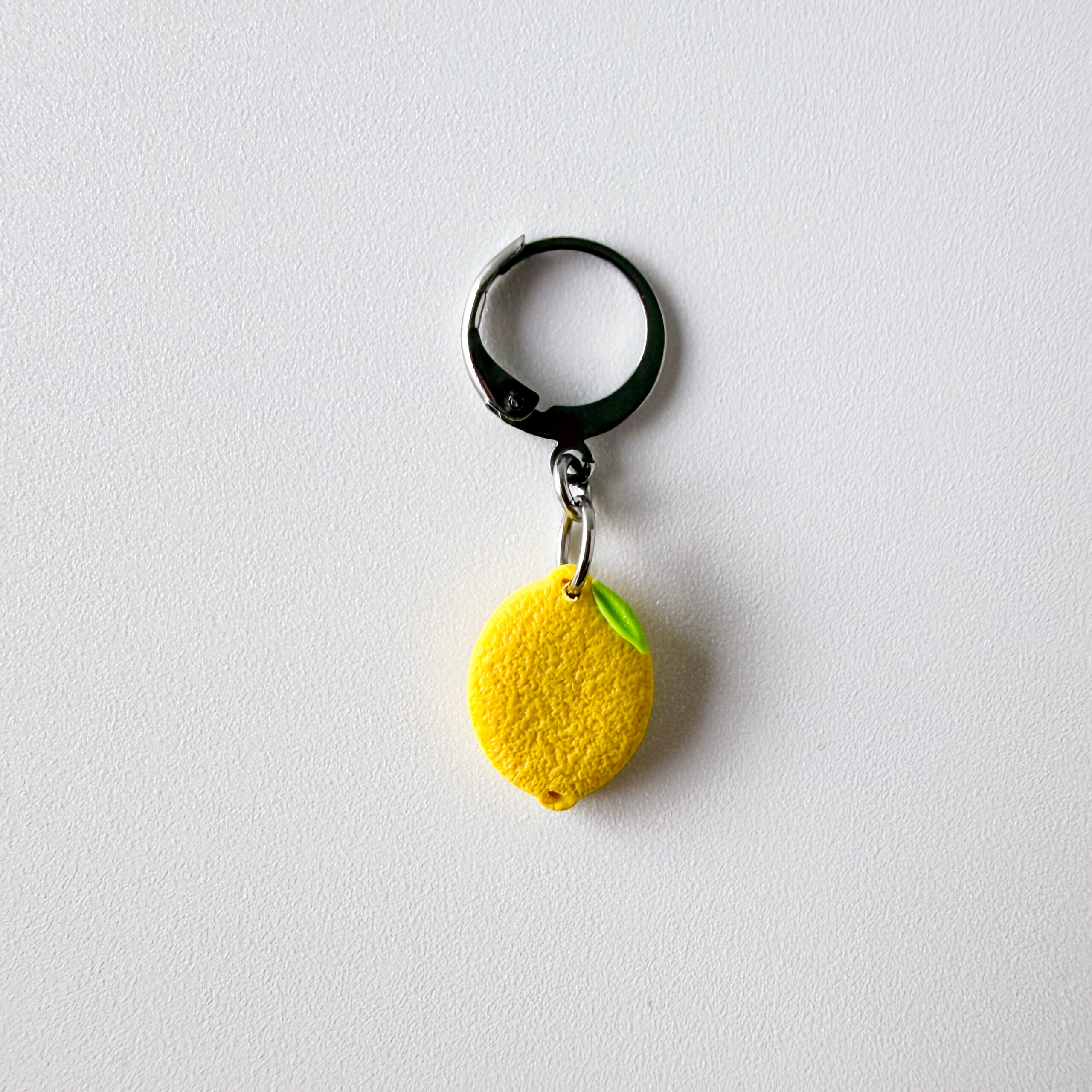 Lemon stitch marker - crochet and knitting accessory