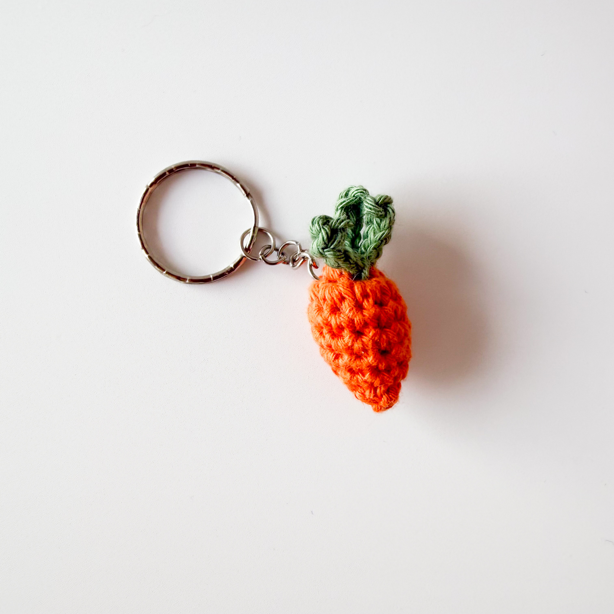 Carrot Earrings and Keychain Crochet Pattern - Micro Amigurumi PDF with Video Tutorial - Image 4